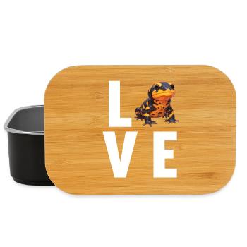 Feuersalamander Salamander - Lunch Box - Schwarz - Vorne