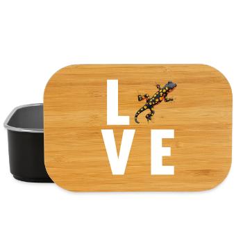 Feuersalamander Salamander - Lunch Box - Schwarz - Vorne