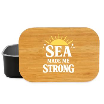 Seamanship Gift for Deckhand Ocean Work - Lunch Box - black - Front
