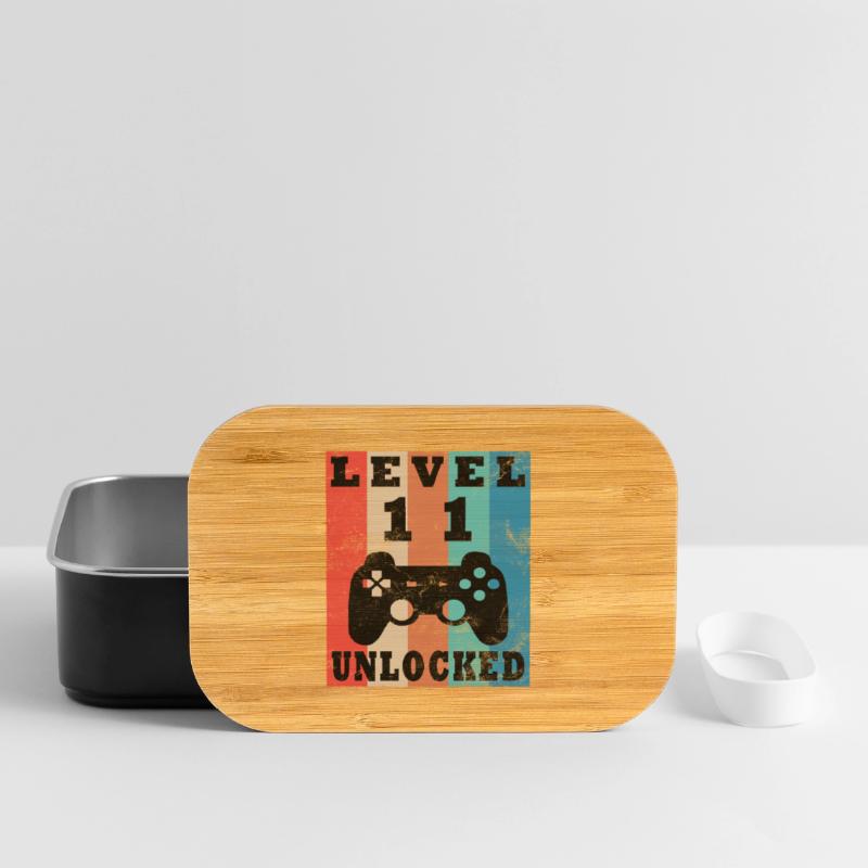 Level 11 Unlocked Controller Lunch Box