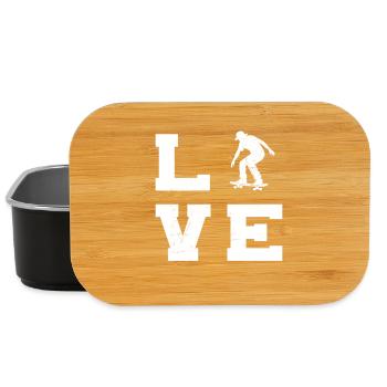 Skateboarding Liebe zum Anziehen - Lunch Box - Schwarz - Vorne