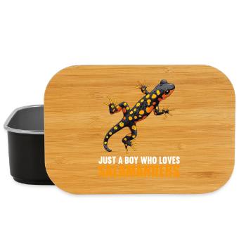 Feuersalamander Salamander - Lunch Box - Schwarz - Vorne
