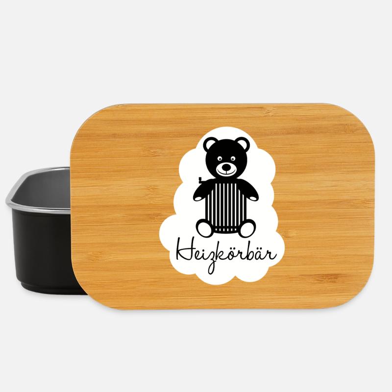 Heizkörbär - Lunch Box - Schwarz
