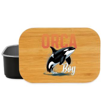 Funny Orca - Lunch Box - Schwarz - Vorne