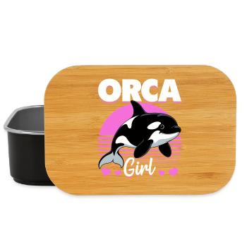 Funny Orca - Lunch Box - Schwarz - Vorne