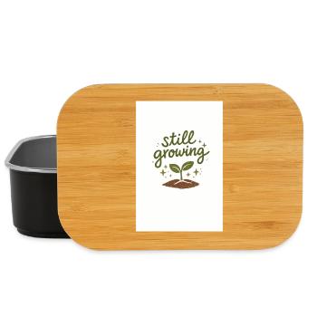 Still growing - Lunch Box - Schwarz - Vorne