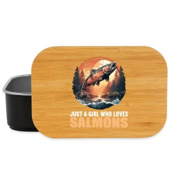 Lachse Lachs - Lunch Box - Schwarz - Vorne