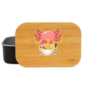 Ramenengelchen mit Nudeln - Lunch Box - Schwarz - Vorne