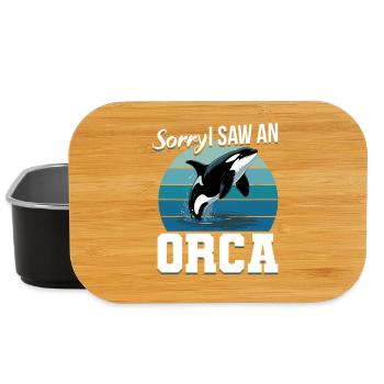 Funny Orca - Lunch Box - Schwarz - Vorne