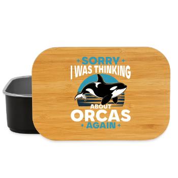Funny Orca - Lunch Box - Schwarz - Vorne