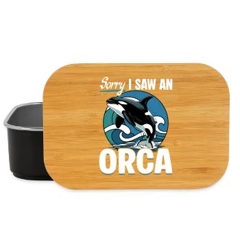 Funny Orca - Lunch Box - Schwarz - Vorne
