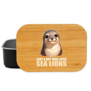 Sea Lions Sea Lion - Lunch Box - black - Front