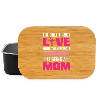 Dear Pharmacist Mom Mother Pharmacist - Lunch Box - black - Front