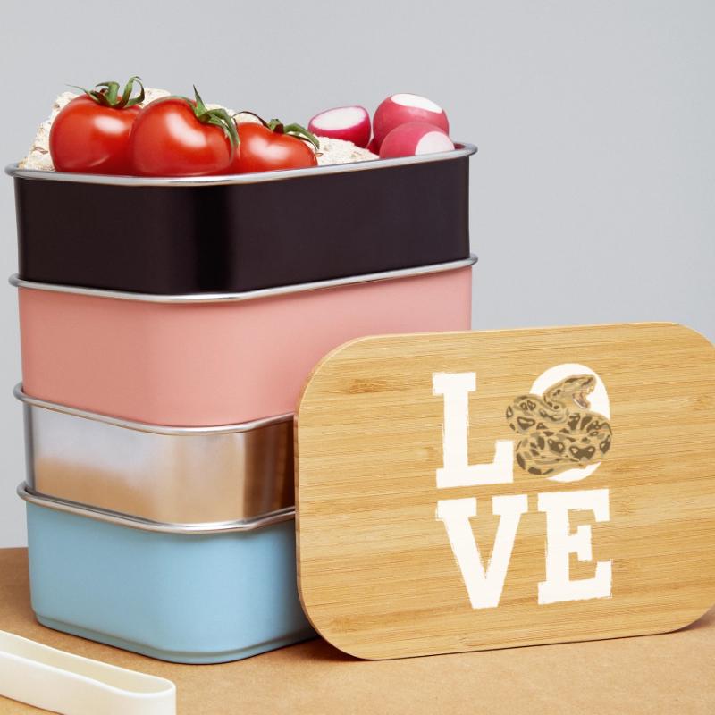 Les serpents rois Python ADORENT les pythons de terrarium Boîte à goûter