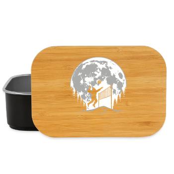 Bigfoot Volleyballspieler - Lunch Box - Schwarz - Vorne