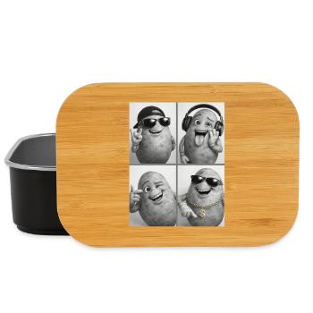 Potato - Lunch Box - black - Front
