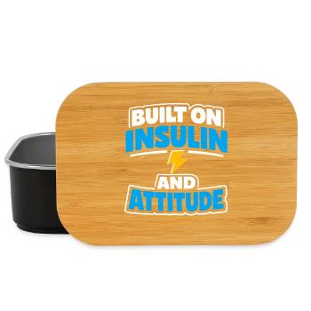 Blood Sugar Insulin Support Type One Pride - Lunch Box - black - Front