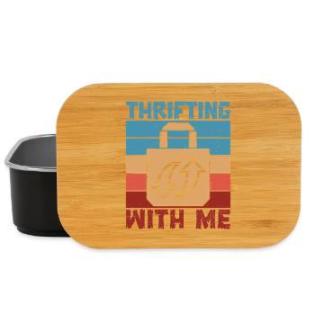 Thrift Shopper Thrifting With Me Thrift Store - Lunch Box - Schwarz - Vorne