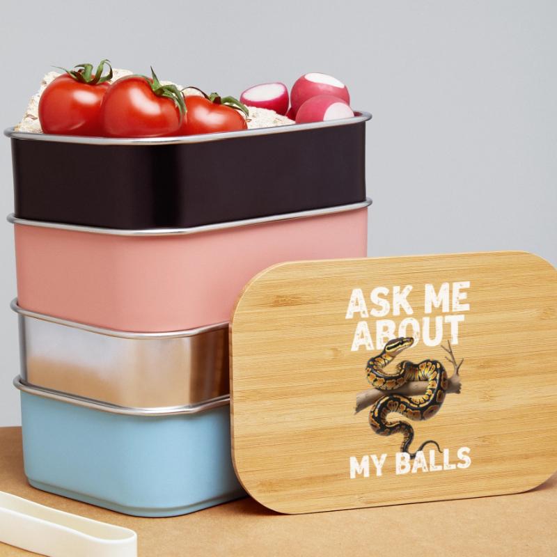 King Python Snakes Lover Terrarium Python Lunch Box