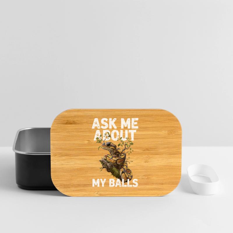 Königspython Schlangen Liebhaber Terrarium Python Lunch Box