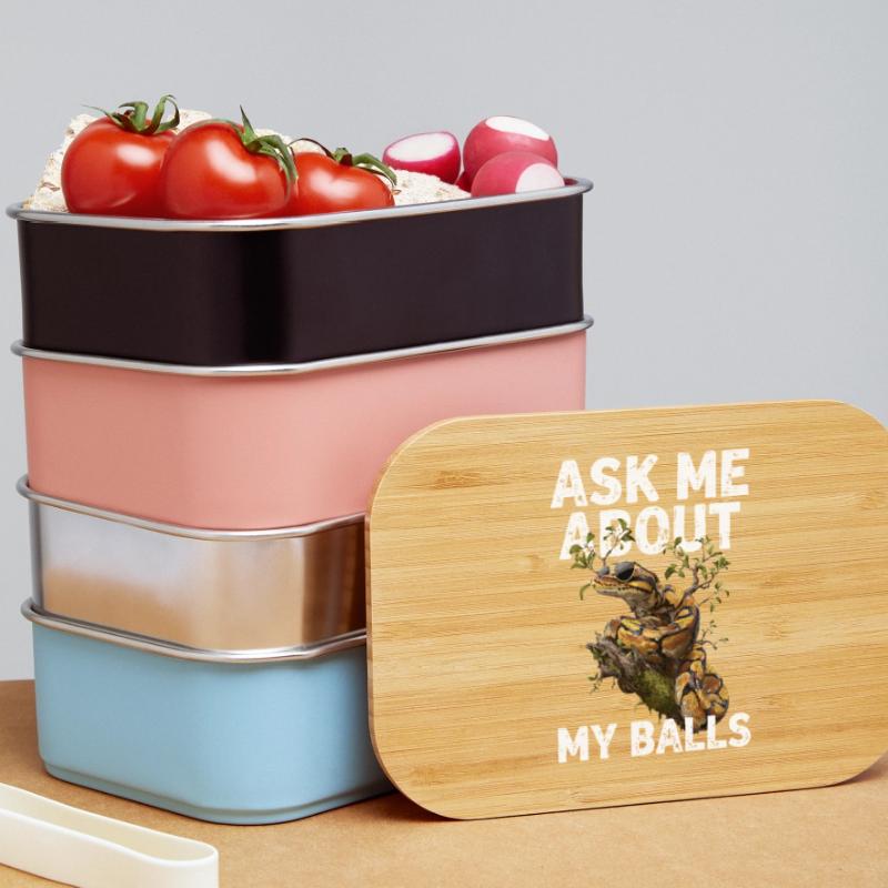 King Python Snakes Lover Terrarium Python Lunch Box