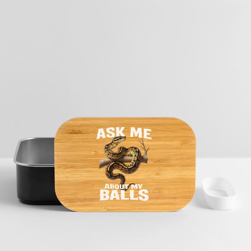 King Python Snakes Lover Terrarium Python Lunch Box
