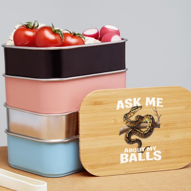 Königspython Schlangen Liebhaber Terrarium Python Lunch Box