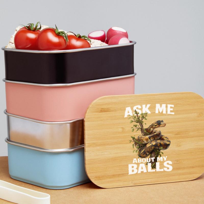 King Python Snakes Lover Terrarium Python Lunch Box