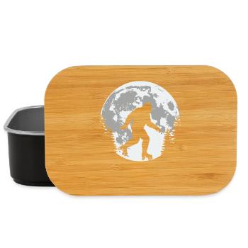 Bigfoot Roller Skating Mond - Lunch Box - Schwarz - Vorne
