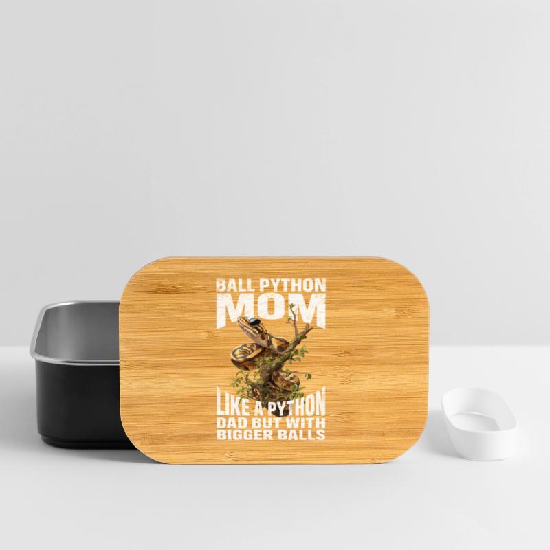 Königspython Mom Mama Schlangen Terrarium Python Lunch Box