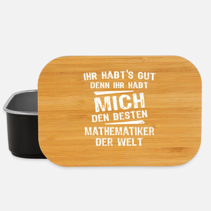 Mathematiker - Lunch Box - Schwarz
