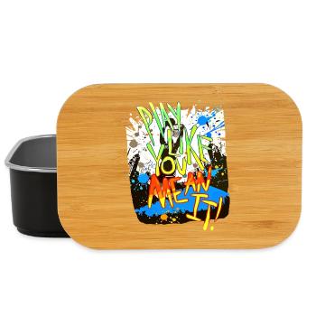 Urban Basketball Legende - Play Like You Mean It - Lunch Box - black - Front