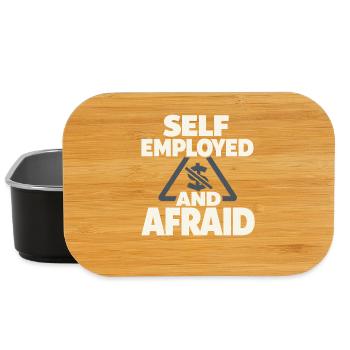 Self-employed freelancer Steuerhumor 1099 Life - Lunch Box - black - Front