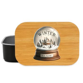 Winter Magic Snow Globe Village - Lunch Box - black - Front