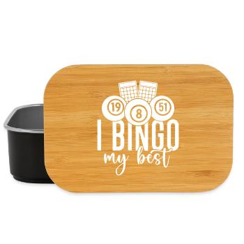 Bingo Player I Bingo My Best Bingo - Lunch Box - black - Front