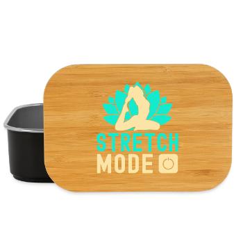 Mode étirement de yoga sur Funny Yoga - Boîte à goûter - noir - Devant