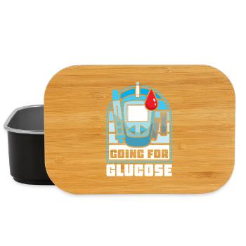 Diabetes type 1 diabetic - Lunch Box - black - Front