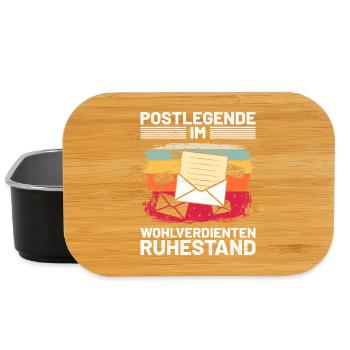 Postman POSTAL LEGEND IN WELL-DESERVED - Lunch Box - black - Front