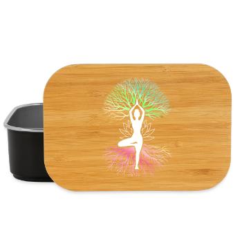 Yoga-Meditationstraining Yoga-Liebhaber-Yoga-Kurs - Lunch Box - Schwarz - Vorne