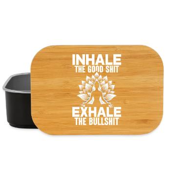 Yoga-Meditationstraining Yoga-Liebhaber-Yoga-Kurs - Lunch Box - Schwarz - Vorne