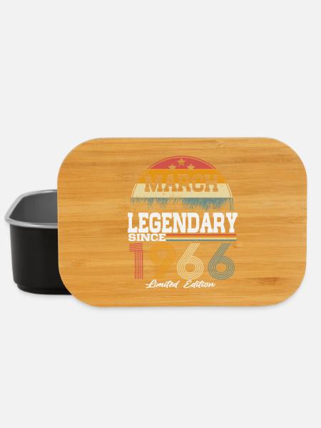 Legenden wurden im März 1966 geboren - Lunch Box - Schwarz
