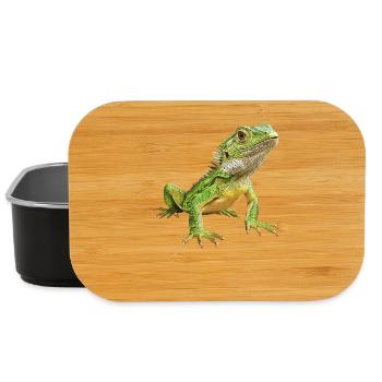 Eidechsen Eidechse - Lunch Box - Schwarz - Vorne