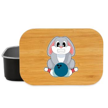 Hase Bowling Bowlingkugel Pin - Lunch Box - Schwarz - Vorne