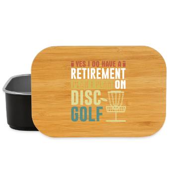 Disc Golf Gifts Disc Golf - Lunch Box - black - Front