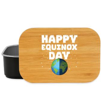 Happy Equinox Day Easter Ostara Pagan Easter - Lunch Box - Schwarz - Vorne