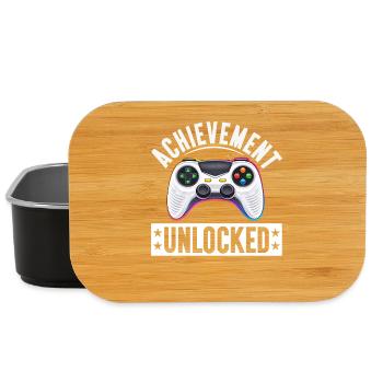 Gaming Gamer Video Games Controllers Gaming Gamers - Lunch Box - black - Front