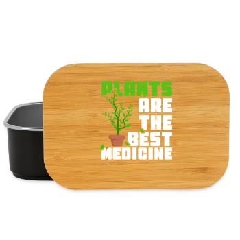 Plant Medicine - Lunch Box - black - Front