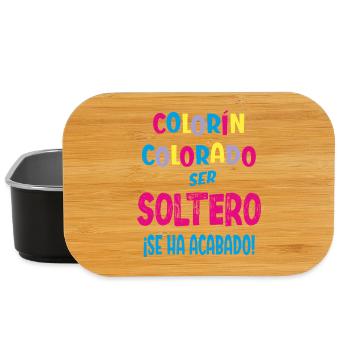 Le célibataire de Colorín, Colorado, est terminé - Boîte à goûter - noir - Devant