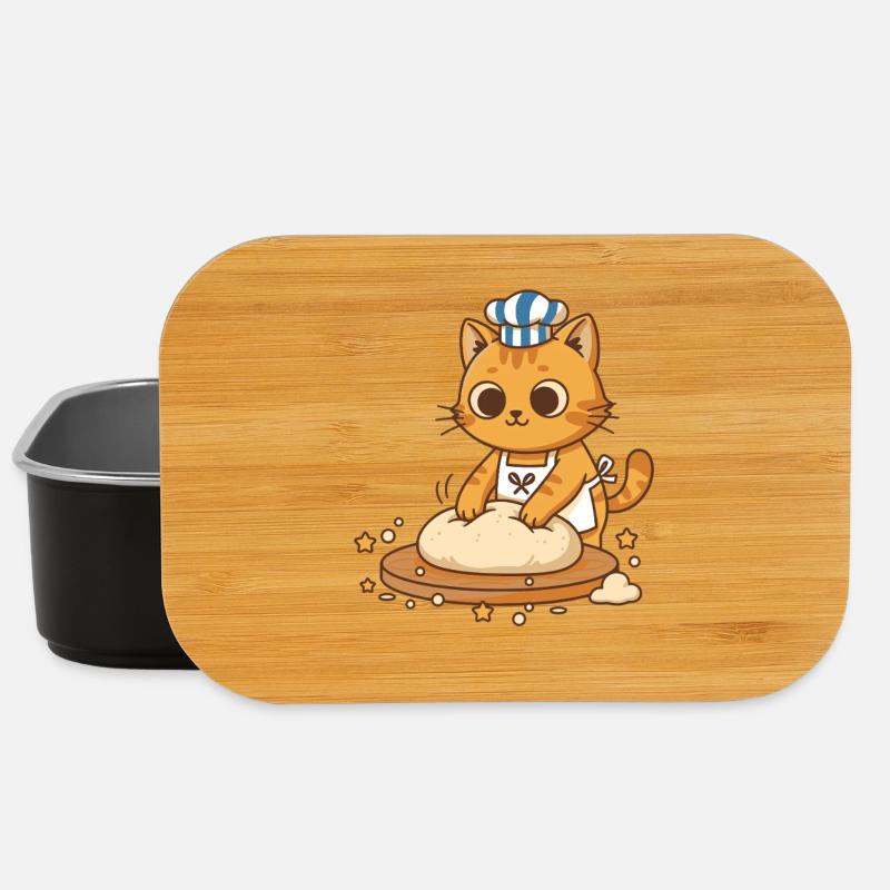 Sourdough Bread Baking Baker Sourdough Starter Jar - Lunch Box - Schwarz