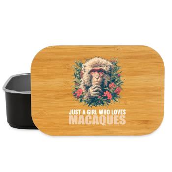 Macaque Macaque - Lunch Box - black - Front
